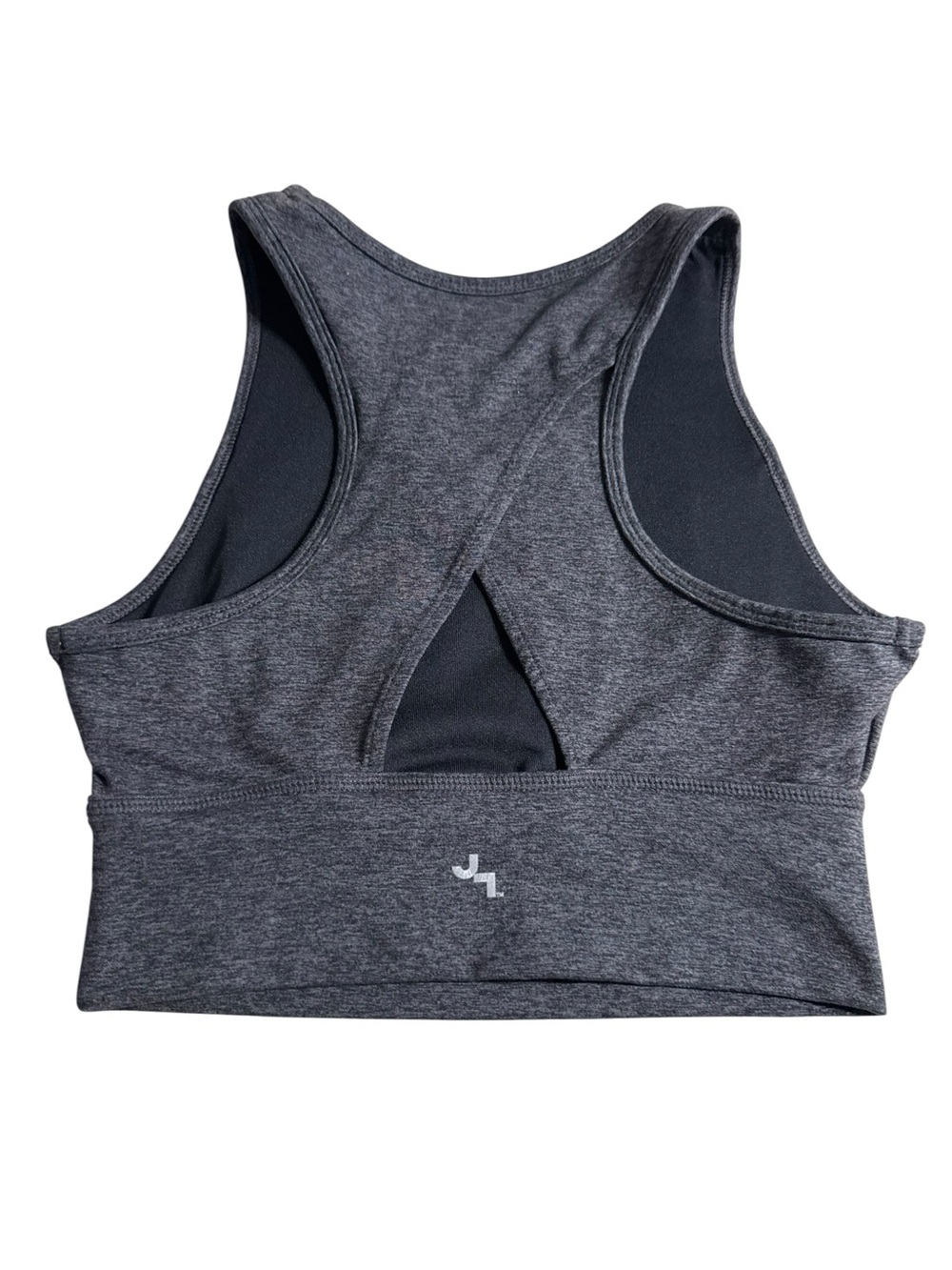 JoyLab Navy Heather Cutout Racerback Sports Bra‎